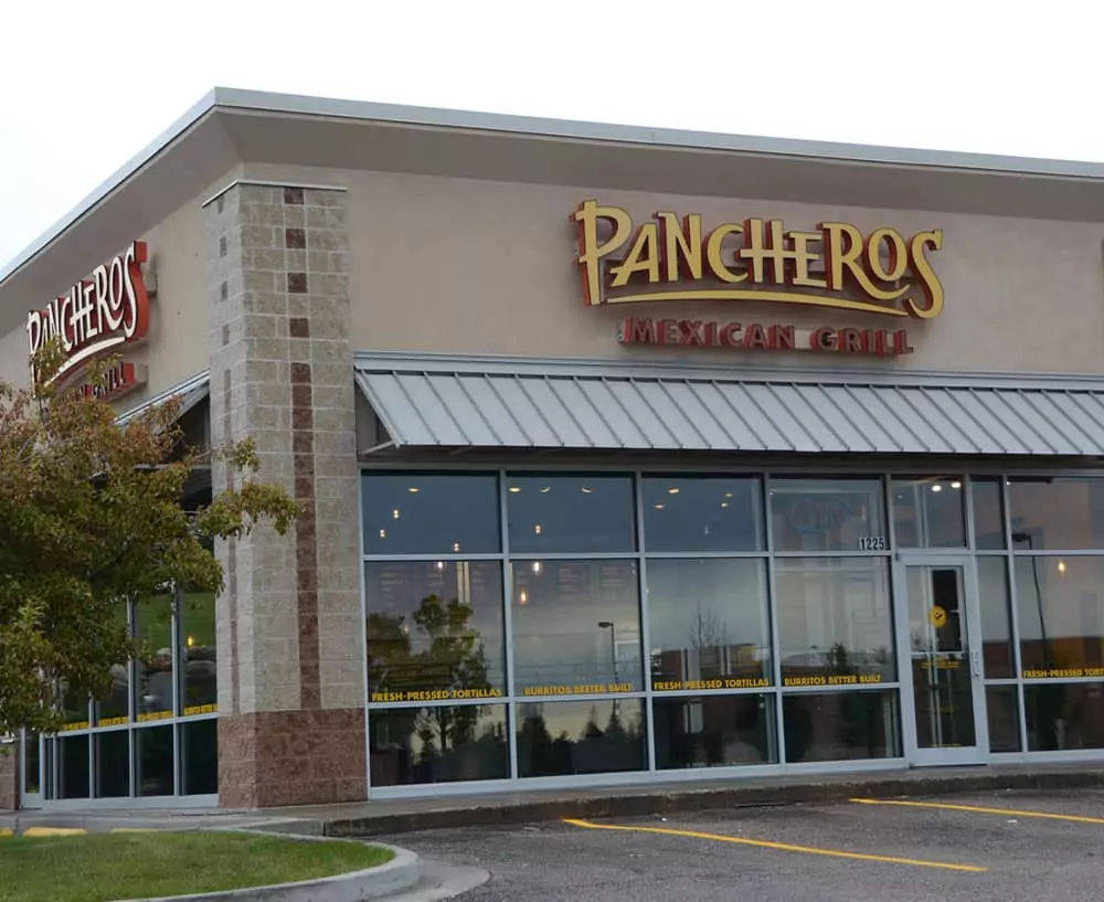 Pancheros Mexican Grill - Bismarck (Century). Burritos Better Built and pepper-jacked queso in Bismarck (Century).