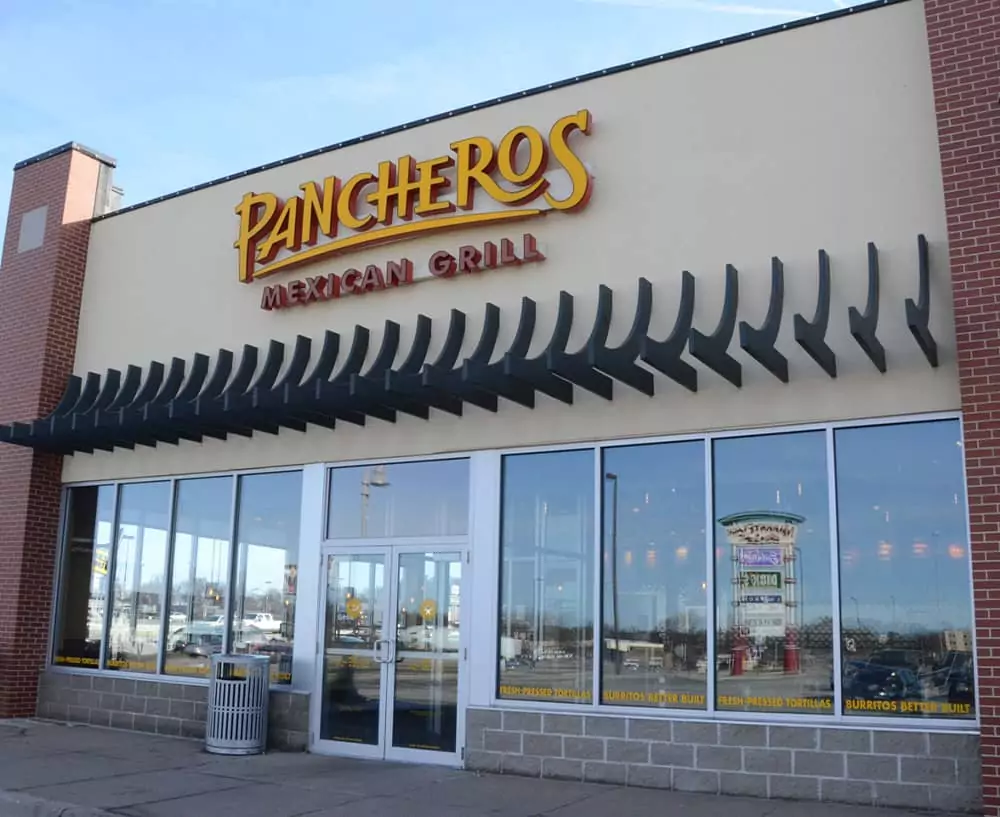 Pancheros Mexican Grill - Cedar Rapids (1st ave). Burritos Better Built and pepper-jacked queso in Cedar Rapids near Lindale mall.