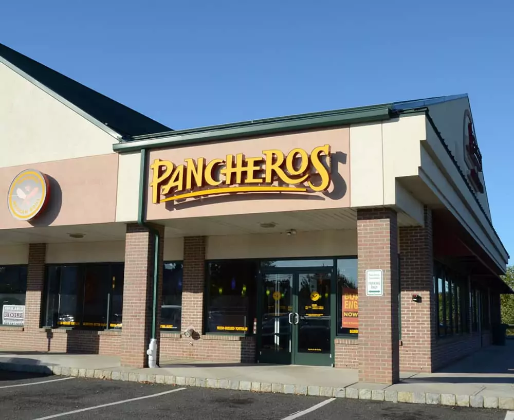 Pancheros Mexican Grill - Hamilton. Burritos Better Built and pepper-jacked queso in Hamilton.