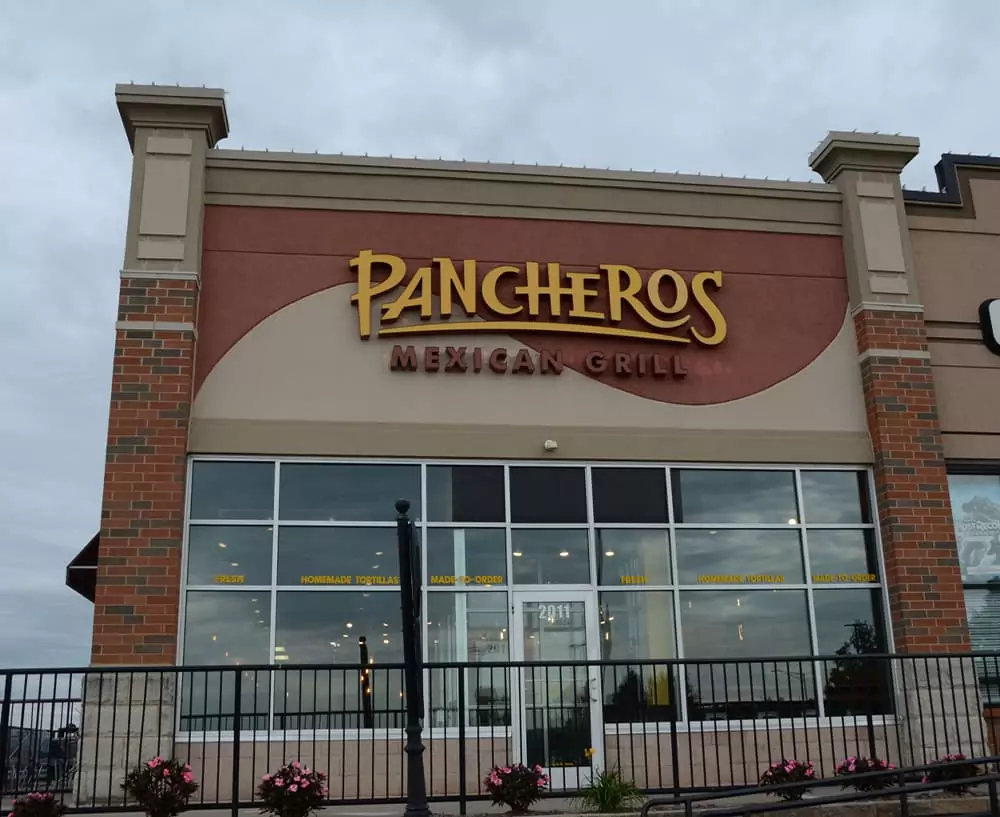 Pancheros Mexican Grill - Moosic. Burritos Better Built and pepper-jacked queso in Moosic, PA.