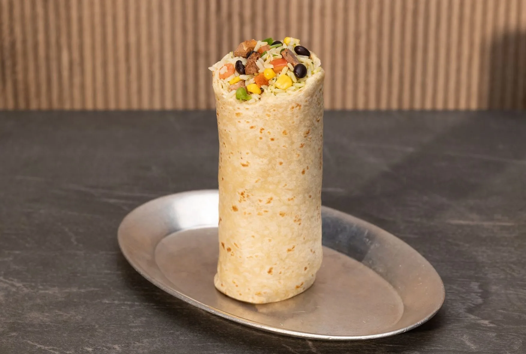 Standing Pancheros burrito